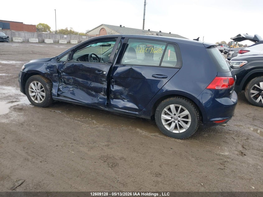 Vin: 3vw217au2fm079741, lot: 3007382, volkswagen golf 20153