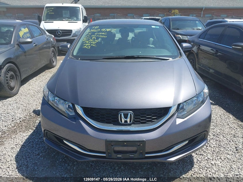 2015 HONDA CIVIC SEDAN 1.8L I-4 VVT, 143HP