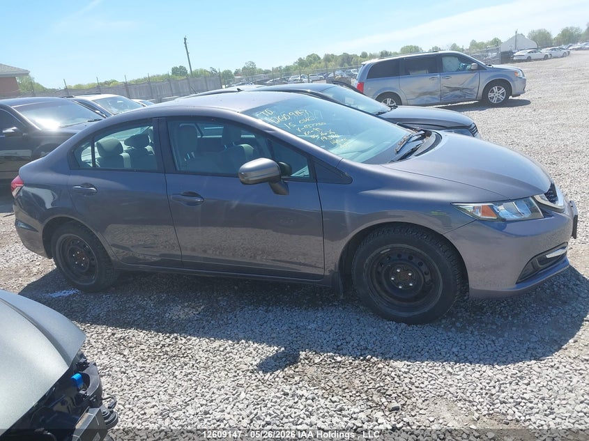 2015 HONDA CIVIC SEDAN 1.8L I-4 VVT, 143HP