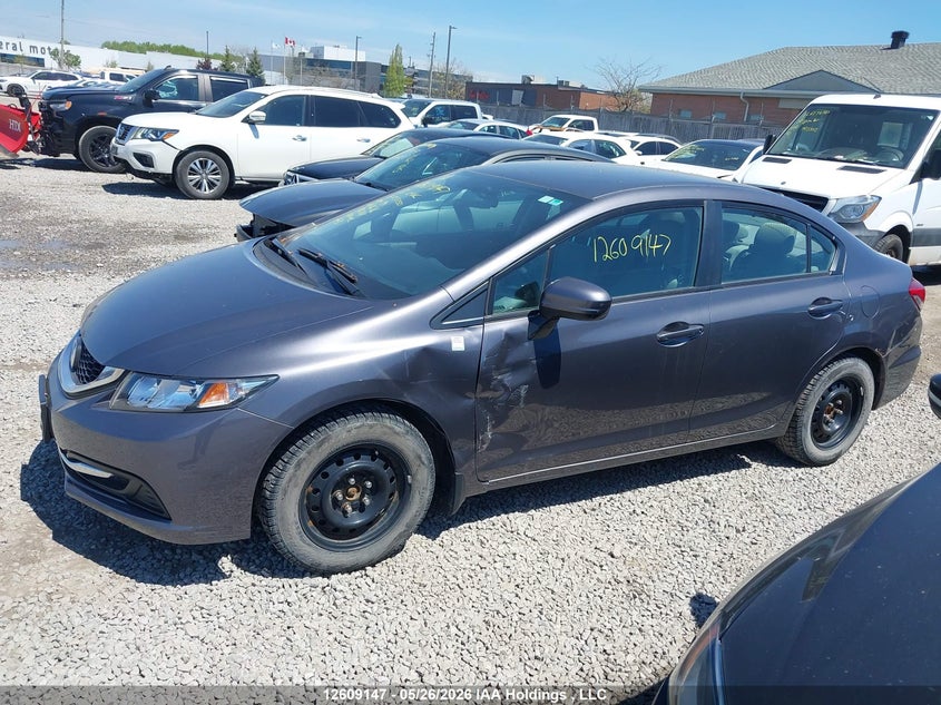 2015 HONDA CIVIC SEDAN 1.8L I-4 VVT, 143HP