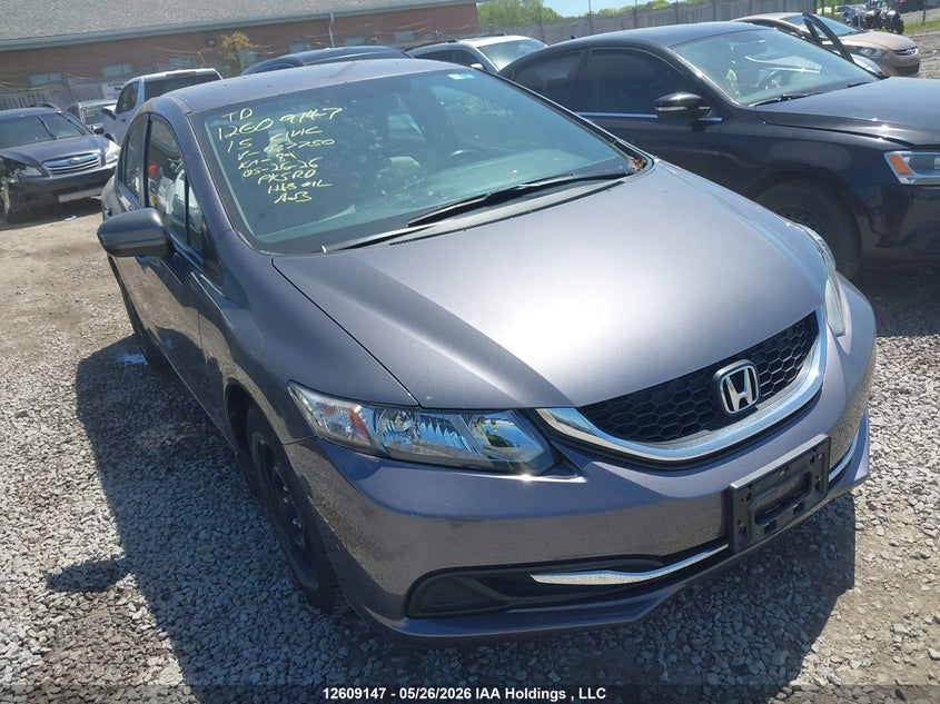 2015 HONDA CIVIC SEDAN 1.8L I-4 VVT, 143HP
