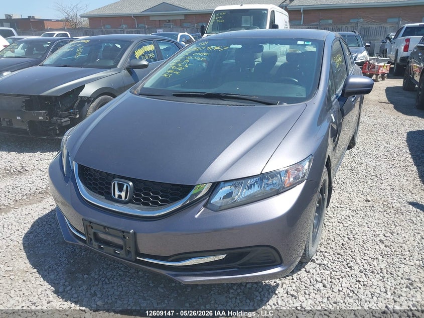 2015 HONDA CIVIC SEDAN 1.8L I-4 VVT, 143HP