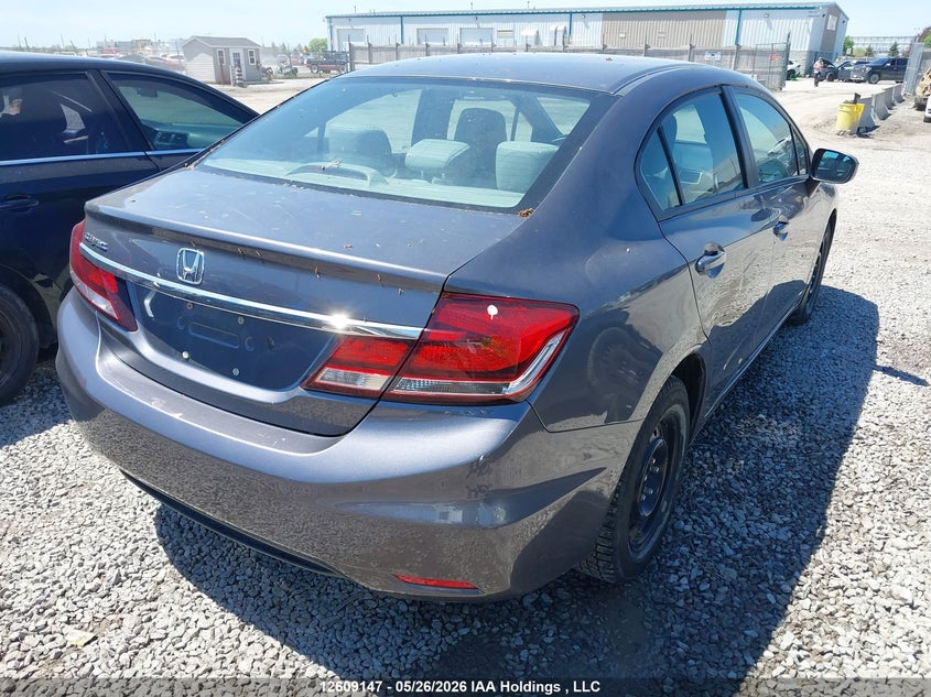 2015 HONDA CIVIC SEDAN 1.8L I-4 VVT, 143HP