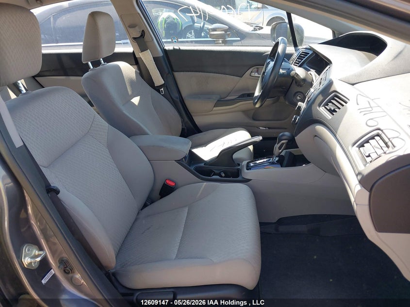 2015 HONDA CIVIC SEDAN 1.8L I-4 VVT, 143HP