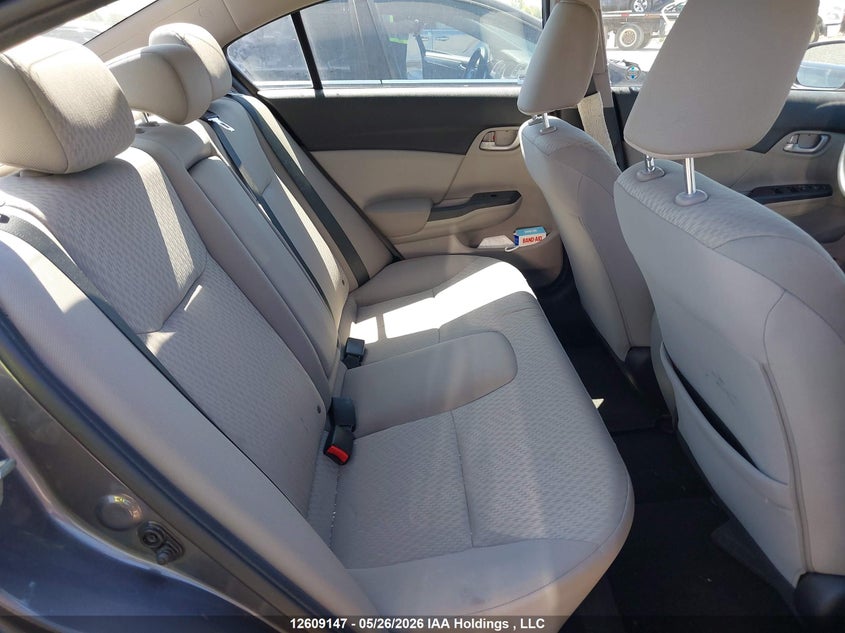 2015 HONDA CIVIC SEDAN 1.8L I-4 VVT, 143HP