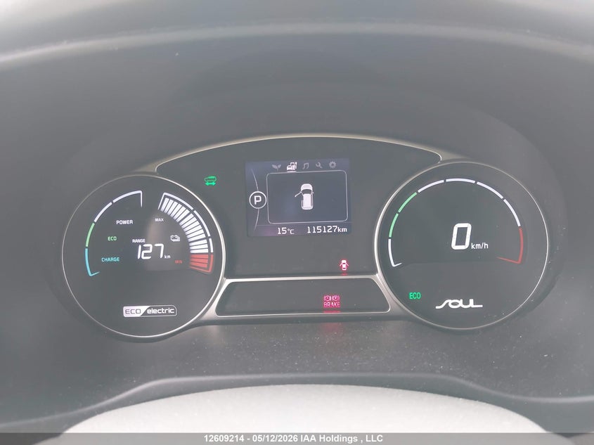 2016 Kia Soul Ev Luxury VIN: KNDJX3AE6G7012764 Lot: 12609214