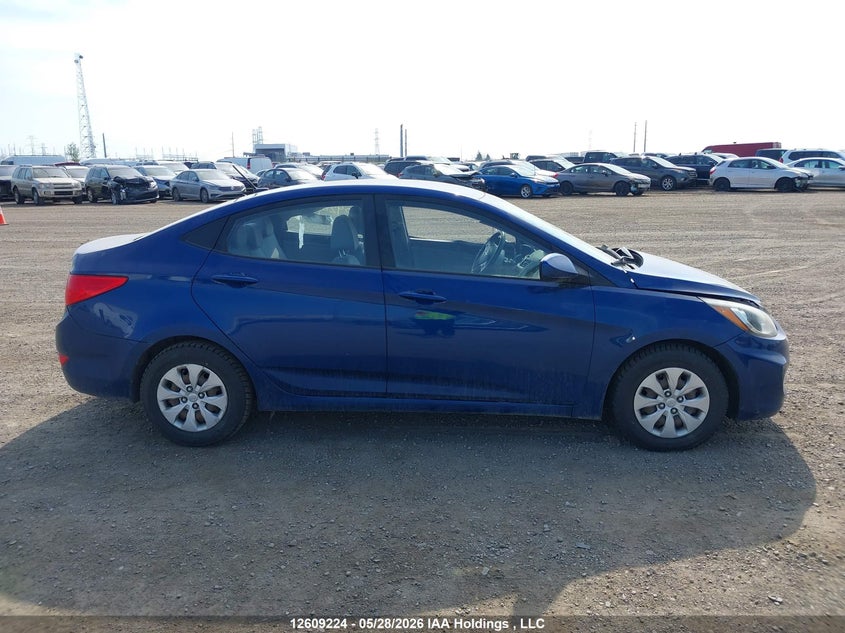 2016 HYUNDAI ACCENT HATCHBACK 1.6L I-4 DI, DOHC, VVT, 137HP