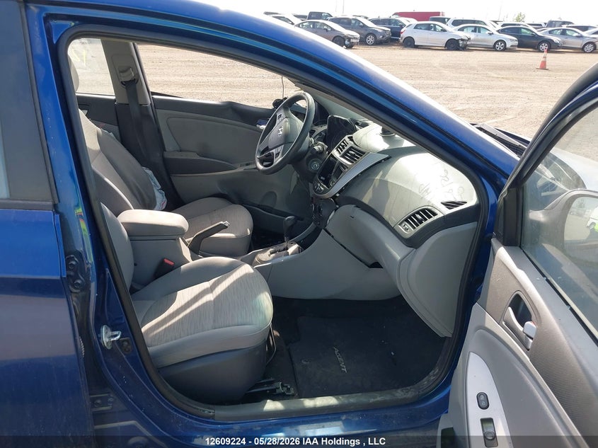 2016 HYUNDAI ACCENT HATCHBACK 1.6L I-4 DI, DOHC, VVT, 137HP