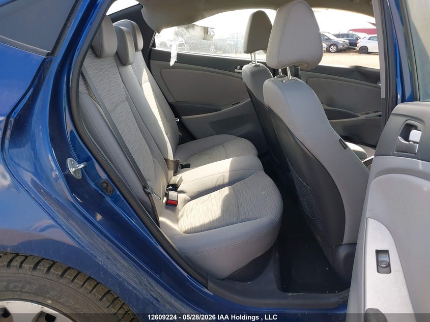 2016 HYUNDAI ACCENT HATCHBACK 1.6L I-4 DI, DOHC, VVT, 137HP
