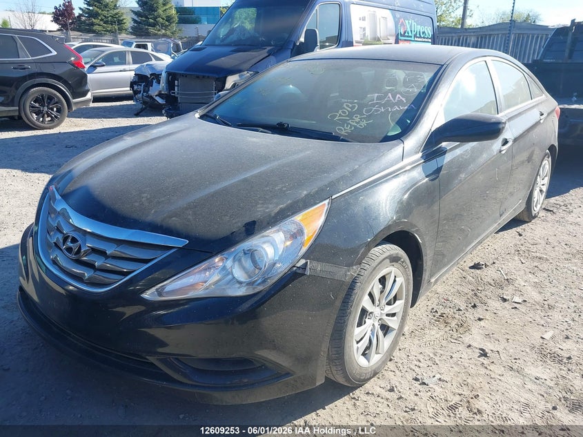 2013 Hyundai Sonata, Правый бок, IAAI, VIN 5NPEB4AC7DH710912 — фото 2