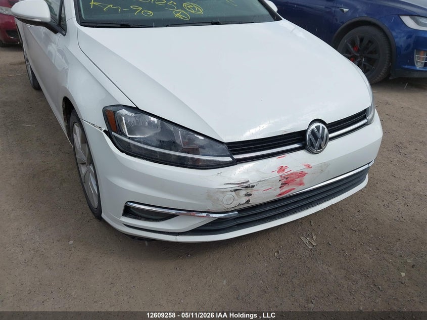 2021 Volkswagen Golf Comfortline/Highline VIN: 3VWG57AUXMM010125 Lot: 12609258