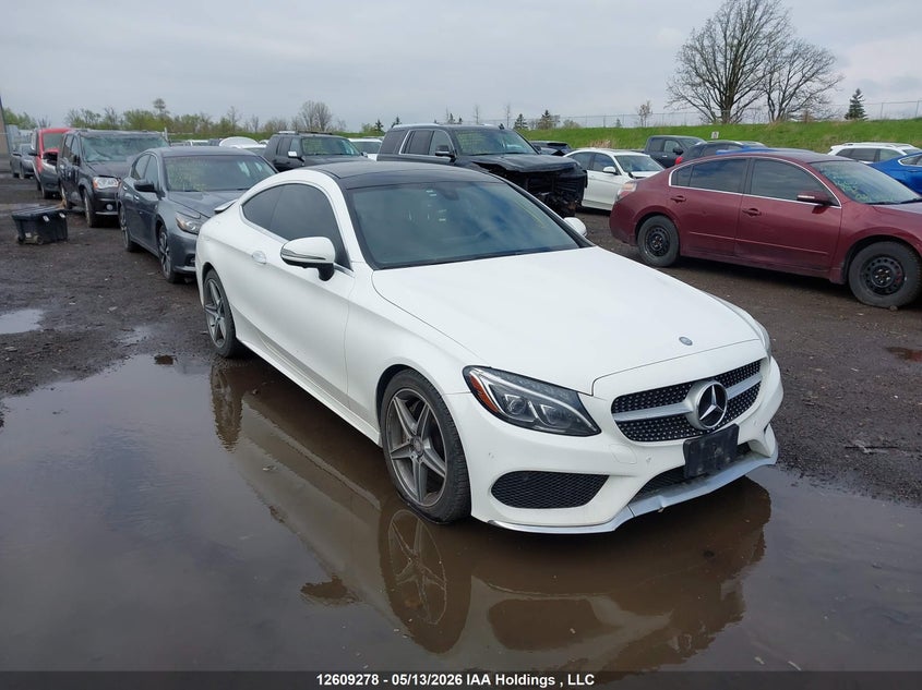 Vin: wddwj4kb5hf408439, lot: 3007539, mercedes-benz c 300 4matic 2017 img_1