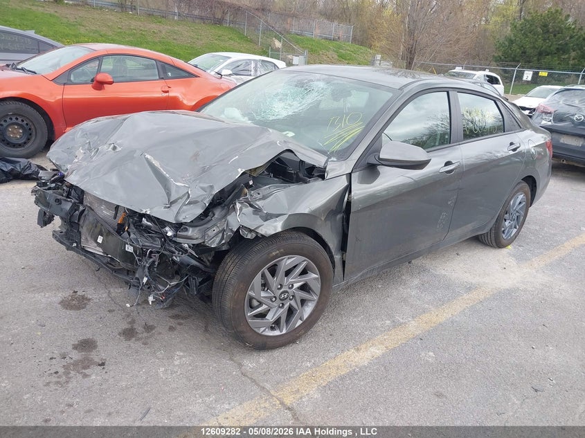 2025 Hyundai Elantra Preferred, Био/химия, IAAI, VIN KMHLM4DGXSU005990 — фото 2