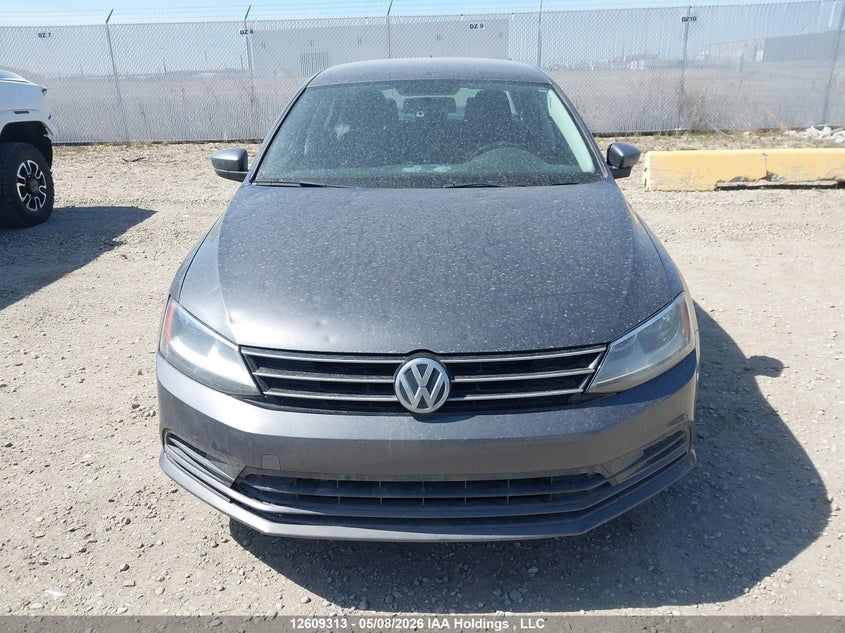 2017 Volkswagen Jetta 1.4 Tsi Trendline+ VIN: 3VW2B7AJ1HM322834 Lot: 12609313