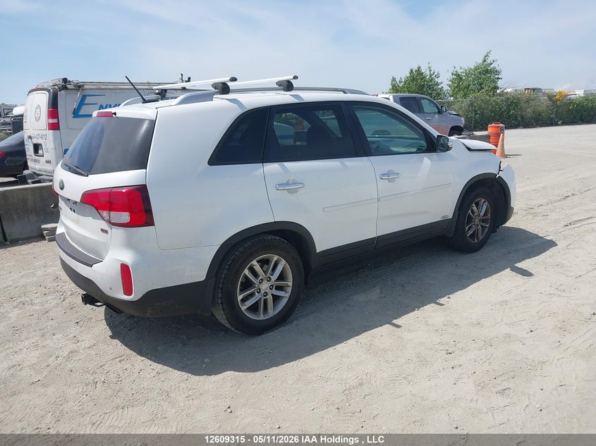 Vin: 5xyktda73eg497050, lot: 3007589, kia sorento lx 20144