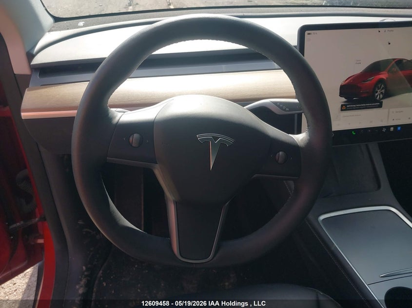 2022 Tesla Model Y VIN: 7SAYGDEE5NF576818 Lot: 12609458