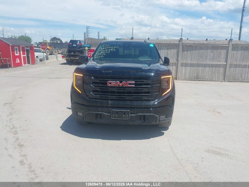 2025 Gmc SIERRA 5.3 K1500 Elevation Black Lot 111012609470 Vin 3GTUUCED2SG148717