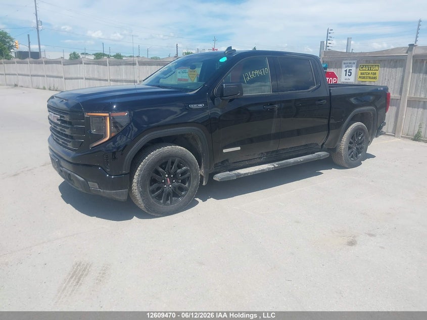 2025 Gmc SIERRA 5.3 K1500 Elevation Black Lot 111012609470 Vin 3GTUUCED2SG148717