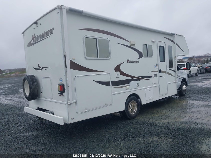 2012 Ford Econoline 6.8 E450 Super Duty Cutwy Van white Lot 111012609485 Vin 1FDXE4FS3CDA25192