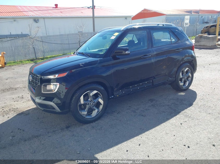 Vin: kmhrc8a36nu194762, lot: 3007787, hyundai venue sel/limited 20222