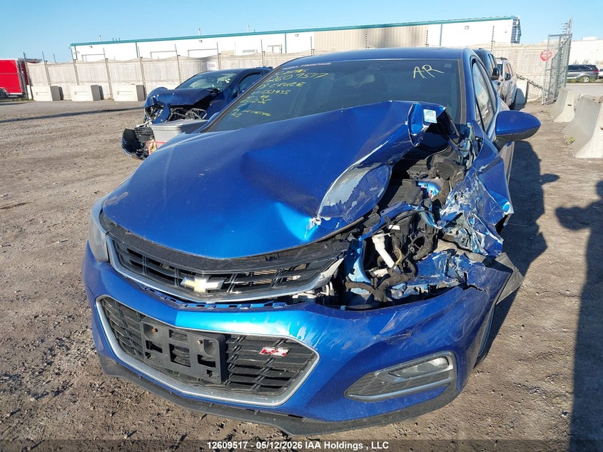 2018 Chevrolet Cruze, Удар спереду, IAAI, VIN 3G1BE6SM8JS653935 — фото 2