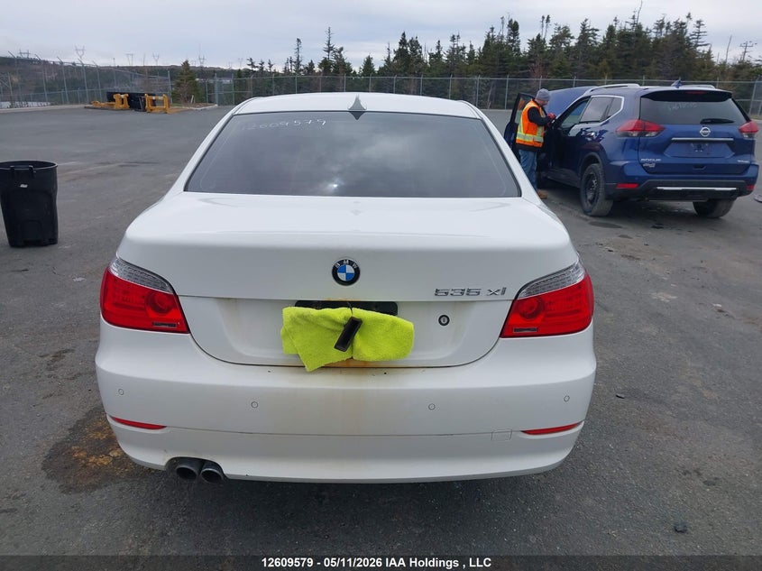 2008 BMW 535 Xi VIN: WBANV93558CW51196 Lot: 12609579