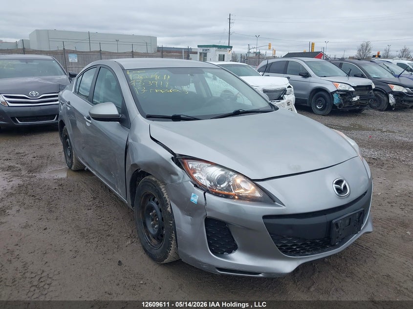 2013 MAZDA 3 HATCHBACK 2.0L I-4 DOHC, VVT, 148HP