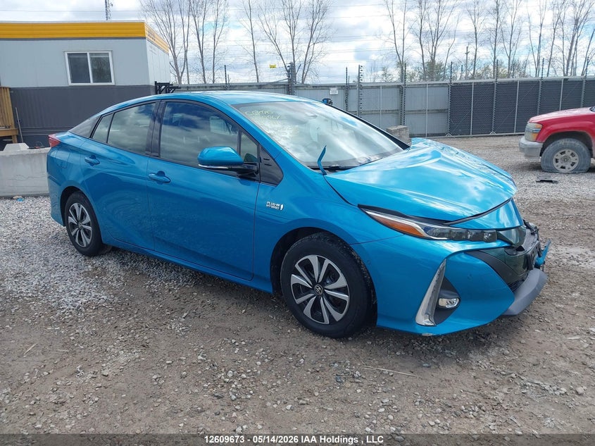 Vin: jtdkarfp5j3070270, lot: 3007970, toyota prius prime 20181
