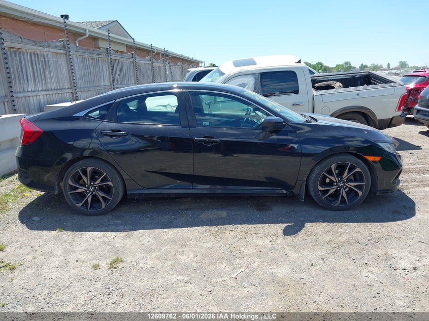 2019 HONDA CIVIC HATCHBACK 2.0L I-4 DOHC, VVT, 158HP