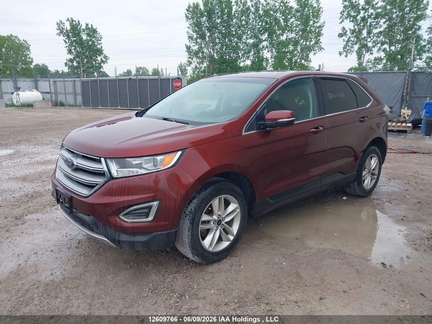 Vin: 2fmpk4j90gbc18330, lot: 3008068, ford edge sel 20162