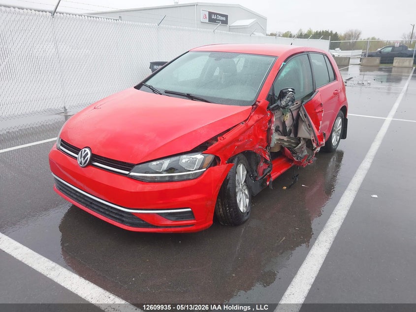 Vin: 3vww57au0km032420, lot: 3008281, volkswagen golf highline 20192