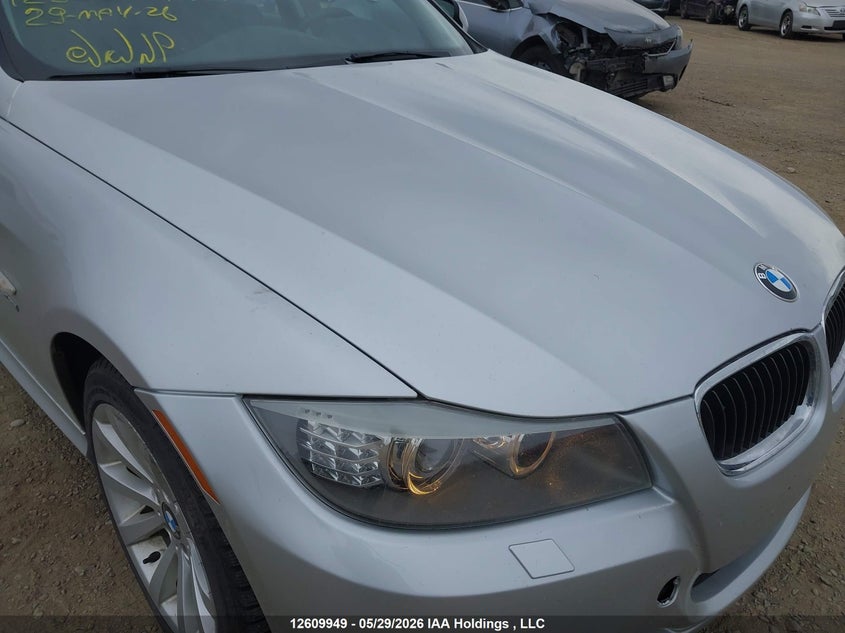 2011 BMW 3 Series VIN: WBAPK7G50BNN70098 Lot: 12609949