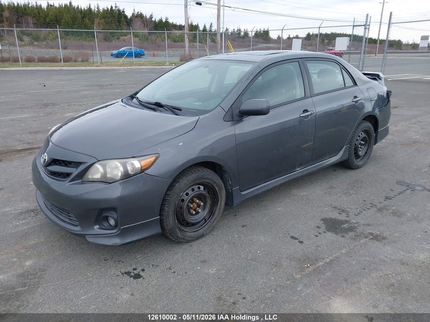2012 Toyota Corolla, Rear, IAAI, VIN 2T1BU4EE6CC769119 — photo 2