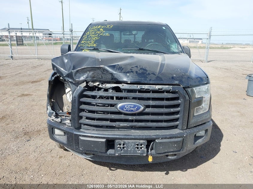2015 Ford F-150 3.5 Xlt Black Lot 111012610033 Vin 1FTFW1EG1FFB35367