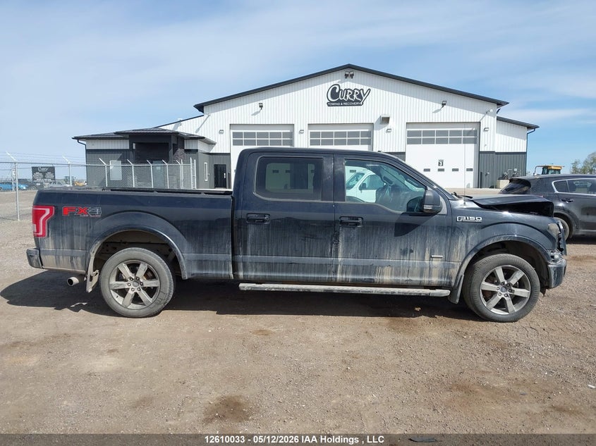 2015 Ford F-150 3.5 Xlt Black Lot 111012610033 Vin 1FTFW1EG1FFB35367