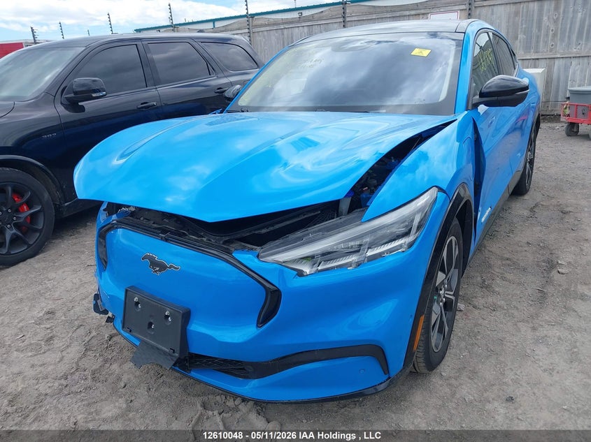 2023 Ford Mustang Mach-E, Right Front, IAAI, VIN 3FMTK3SU7PMA79159 — photo 2
