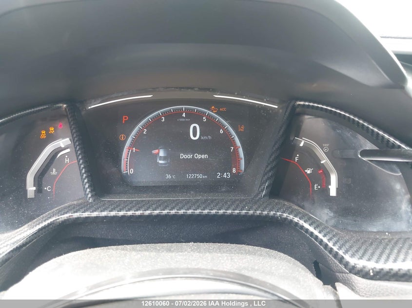 2019 Honda Civic Sport VIN: 2HGFC2F85KH019475 Lot: 12610060