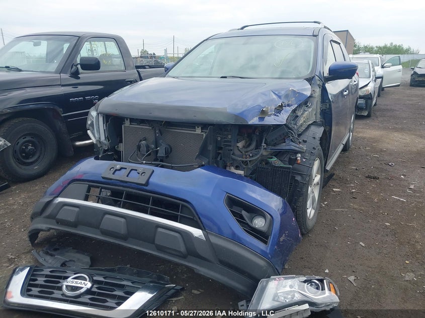 Vin: 5n1dr2mm4hc663075, lot: 3008555, nissan pathfinder 20172