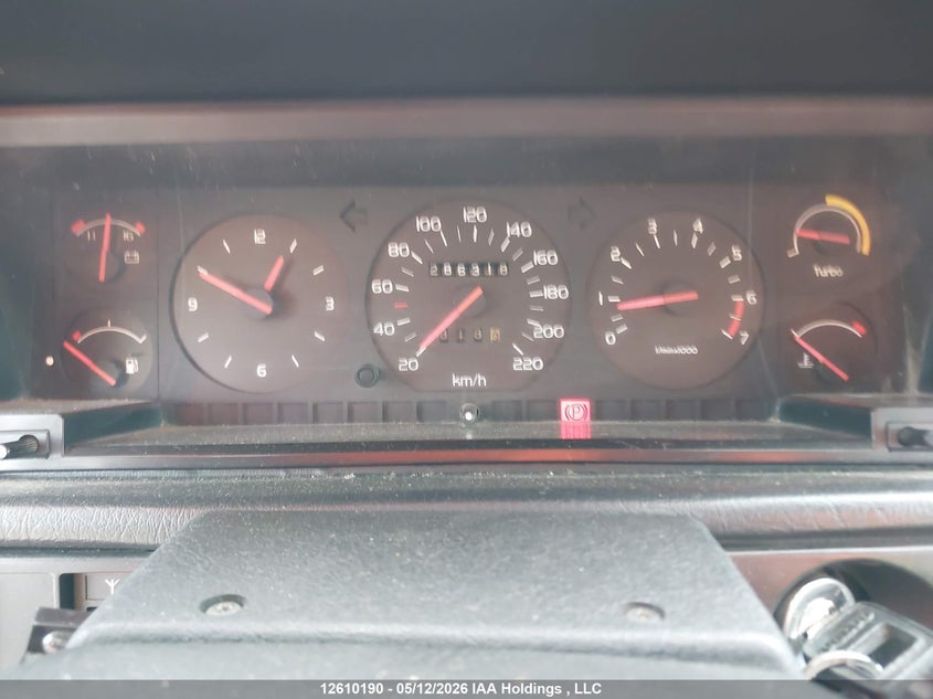 1990 Volvo 740 VIN: YV1FX8743L3491142 Lot: 12610190