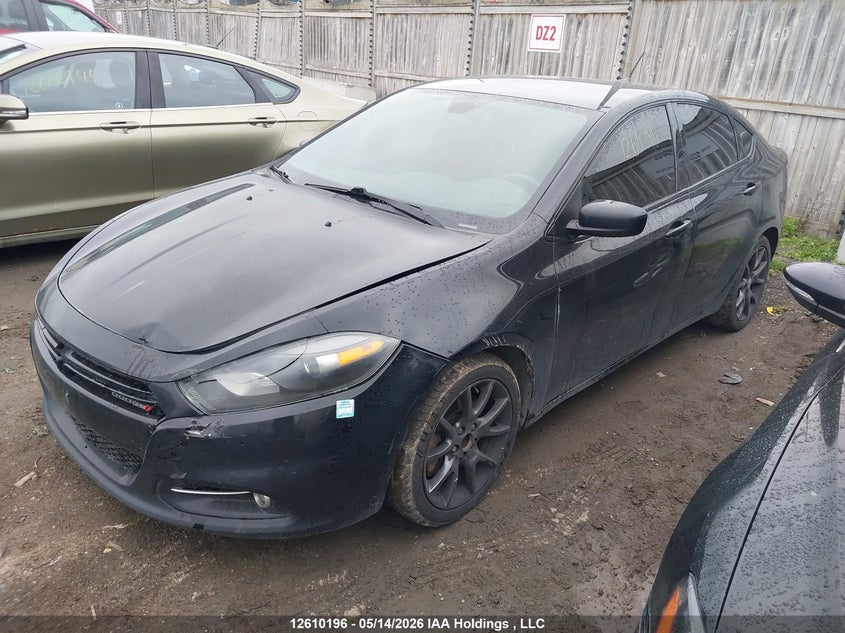 Vin: 1c3cdfbb7gd570250, lot: 3008580, dodge dart sxt 20162