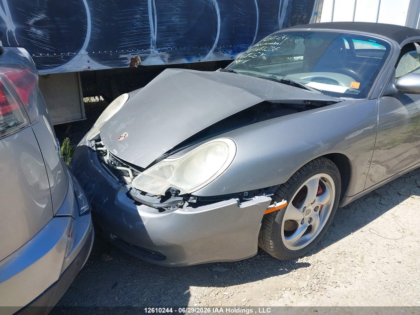 2002 Porsche Boxster S VIN: WP0CB29862U661586 Lot: 12610244
