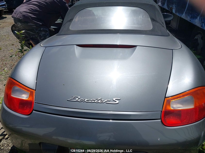2002 Porsche Boxster S VIN: WP0CB29862U661586 Lot: 12610244