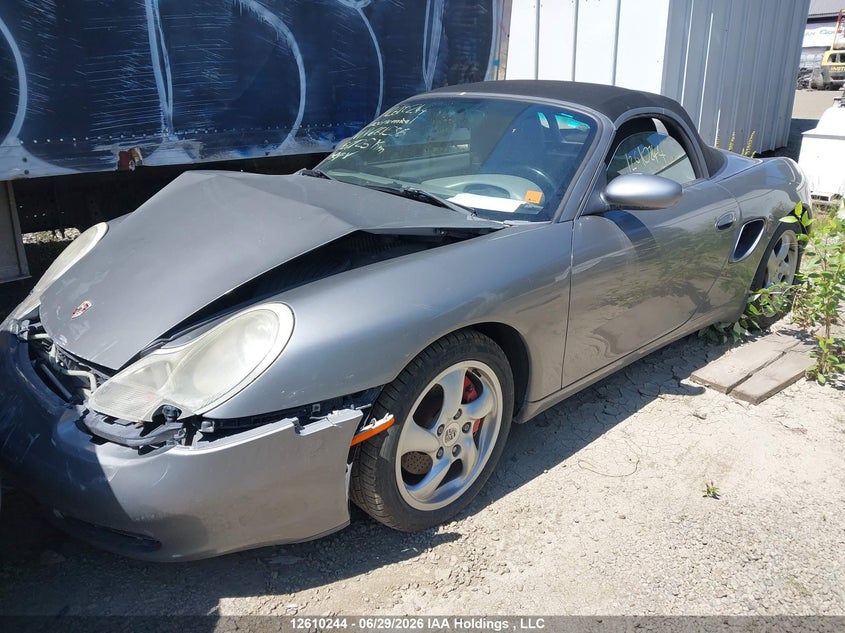 2002 Porsche Boxster S VIN: WP0CB29862U661586 Lot: 12610244
