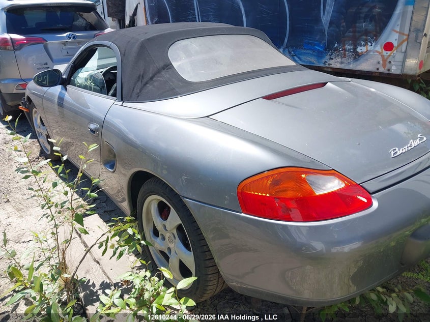 2002 Porsche Boxster S VIN: WP0CB29862U661586 Lot: 12610244