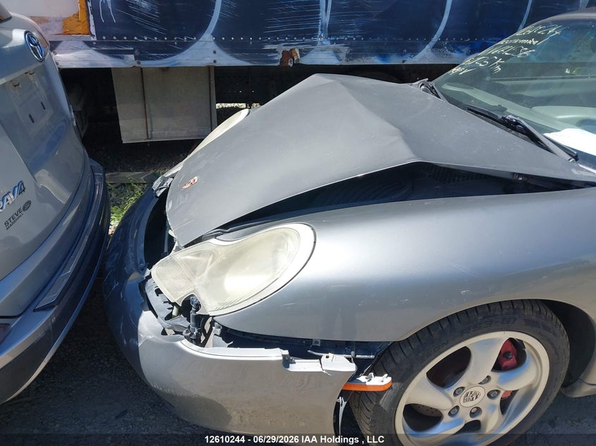 2002 Porsche Boxster S VIN: WP0CB29862U661586 Lot: 12610244