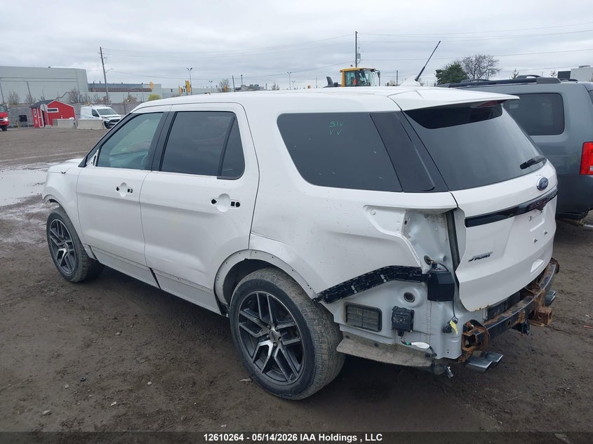 2018 FORD EXPLORER SPORT SPORT UTILITY VEHICLE 3.5L V-6 DI, DOHC, VVT, TURBO, 365HP