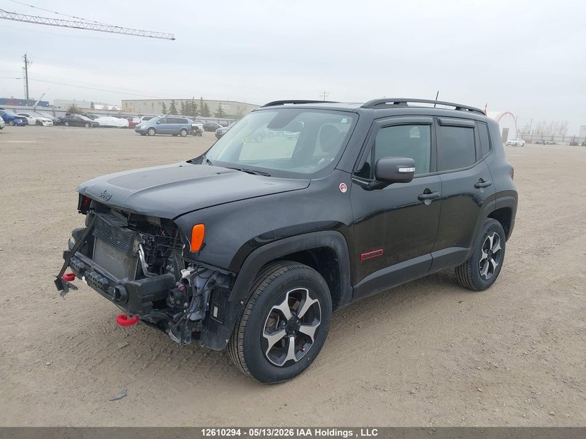 2019 Jeep Renegade, Удар спереду, IAAI, VIN ZACNJBC19KPK58014 — фото 2