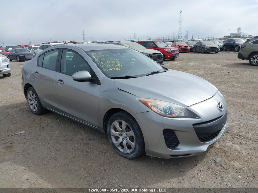 2013 Mazda Mazda3 Gx VIN: JM1BL1UF0D1715851 Lot: 12610340