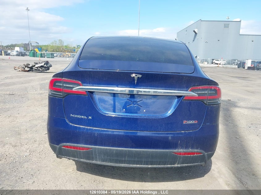 2017 Tesla Model X VIN: 5YJXCDE40HF041413 Lot: 12610384