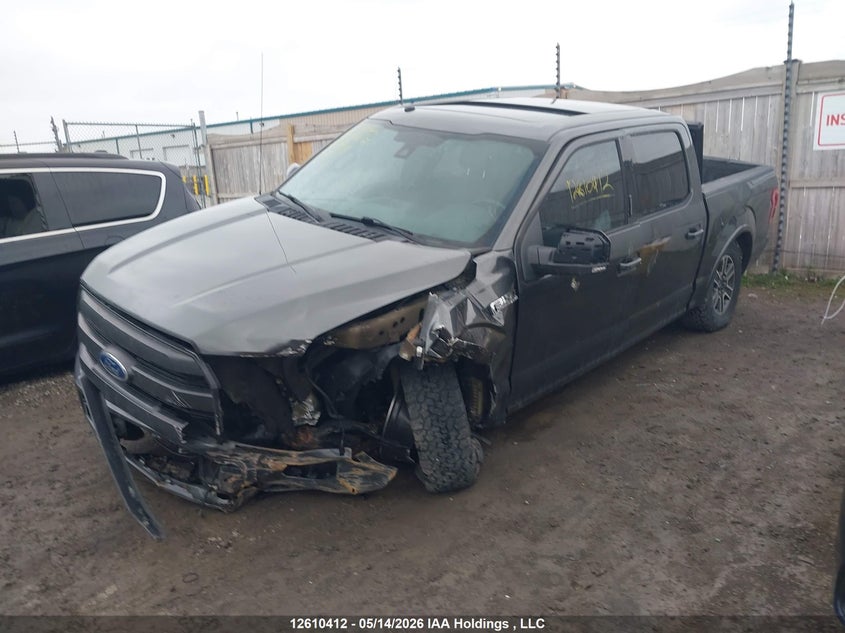 2017 Ford F-150, Front, IAAI, VIN 1FTEW1EF6HFB69911 — photo 2